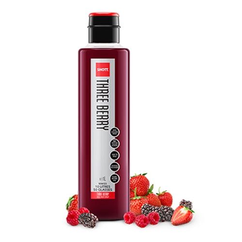 SHOTT - Three Berry - Pulp Fruit Syrup 1Ltr